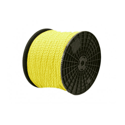 CORDAGE PP Ø8mm JAUNE CAROT 25m 430694
